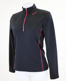 t-shirt femme manches longues WINTER éclipse fuchsia