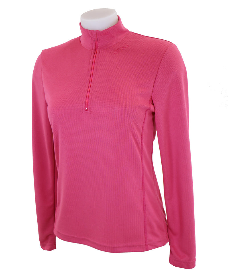 t-shirt femme manches longues WILMA fuchsia - Main Image