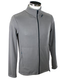 Gilet homme manches longues ZILET gris galet noir