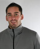 Gilet homme manches longues ZILET gris galet noir