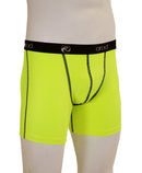 MEN'S TECHNICAL BOXER FLAT STITCHING ZIGGY FLUORESCENT YELLOW