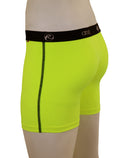 MEN'S TECHNICAL BOXER FLAT STITCHING ZIGGY FLUORESCENT YELLOW