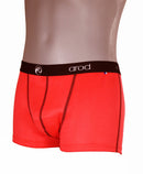 boxer homme coutures plates ZIGGY Rouge FLUO