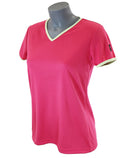 t-shirt femme manches courtes WOODY fuchsia