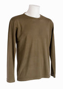 T-shirt homme manches longues col rond ZAWI kaki