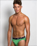 MEN'S TECHNICAL BRIEFS ZIMBO TURQUOISE BLUE