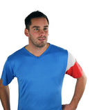 Men's t-shirt short sleeves ZAKA tricolor