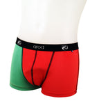 boxer homme ZIGGY Vert & Rouge