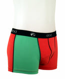 boxer homme ZIGGY Vert & Rouge