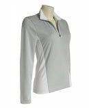 t-shirt femme manches longues WIGY perle