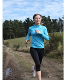 corsaire femme coutures plates WOCER noir / rouge