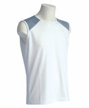 débardeur homme ZYKE blanc et gris