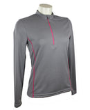 t-shirt femme manches longues WILMA gris galet