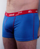 boxer homme coutures plates ZIGGY bleu roi