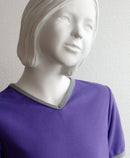 t-shirt enfant manches courtes KOODY violette