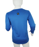 t-shirt enfant manches longues KAMI bleu roi