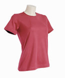 tee-shirt femme manches courtes WAKA vieux rose