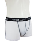 boxer homme coutures plates ZIGGY 3D ajouré blanc