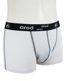 boxer homme coutures plates ZIGGY 3D ajouré blanc