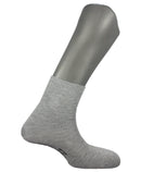 2 chaussettes en 1 socquettes ADOUB gris