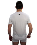 MEN'S TECHNICAL T-SHIRT SHORT SLEEVES ZUN WHITE 3D