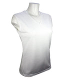 débardeur femme uni WEST blanc