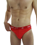 MEN'S TECHNICAL BRIEFS ZIMBO RED