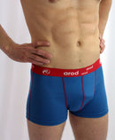 boxer homme coutures plates ZIGGY bleu roi