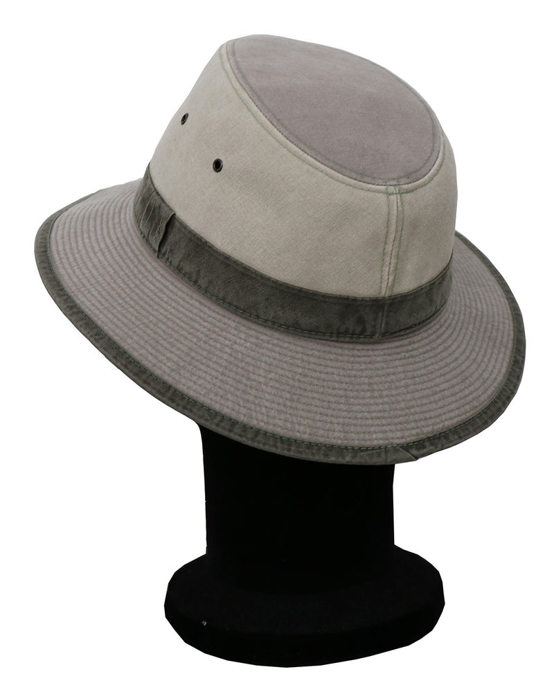 Crambes Hat Safari Model Grey - Chalk - Khaki