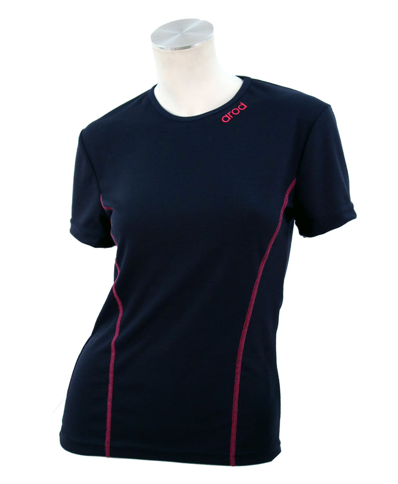 WOMEN'S THERMOREGULATING T-SHIRT WOOL CLAY