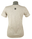 NOUVEAU t-shirt femme WOODY gris Milleraies en 100% Coton Bio