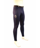 caleçon long homme coutures plates ZALON Marine / Noir