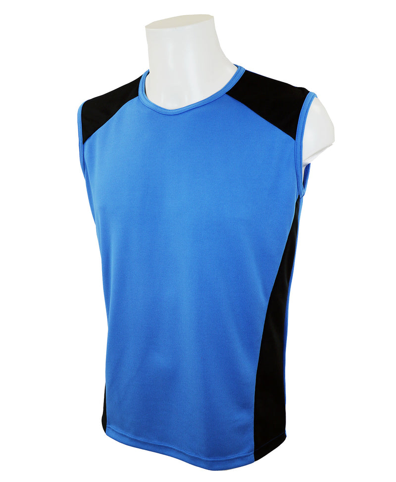 MEN'S BREATHABLE TANK TOP ZYKE KINGS BLUE and BLACK